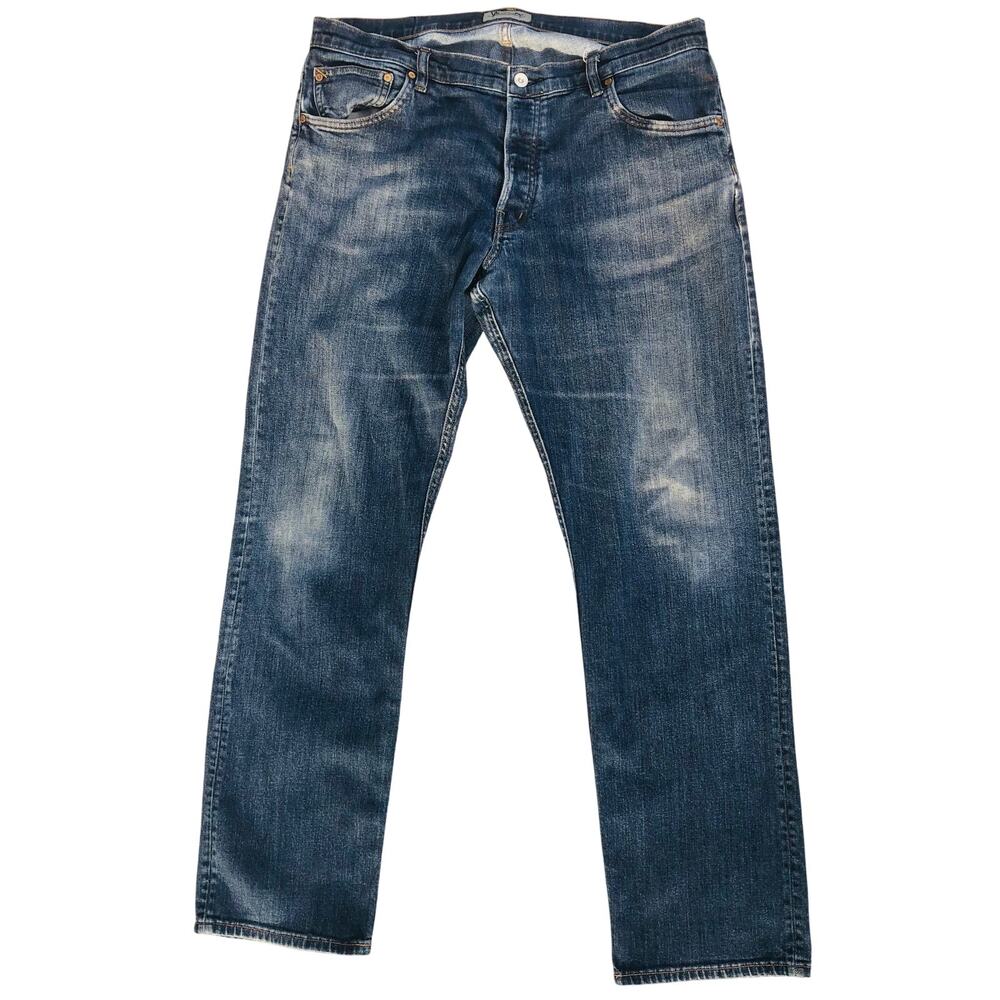 Men's Wesc. Blue Jeans SZ W36 L34 Style BOB